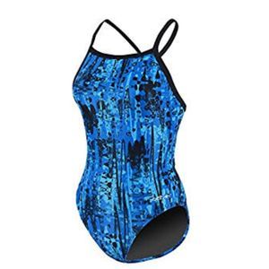 Dolfin Jolt Blue Small Racerback Swim Suit